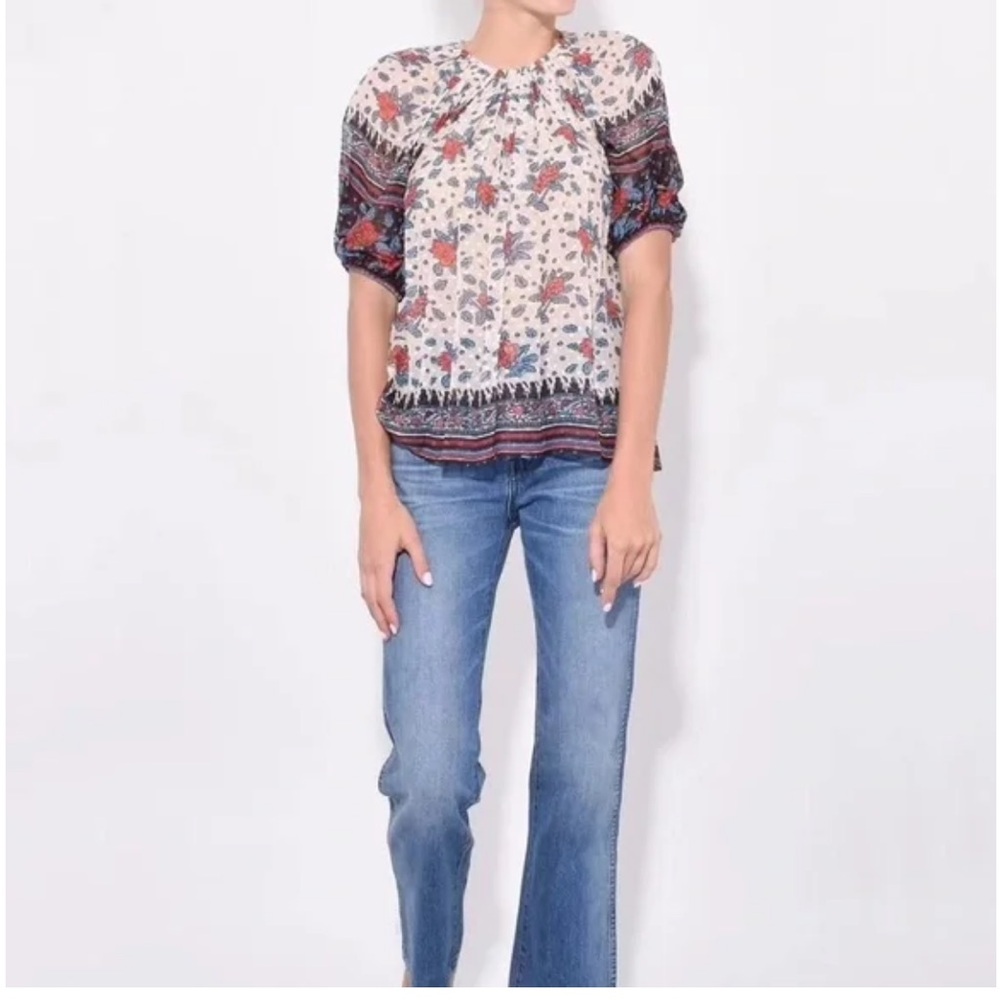 Ulla Johnson Pristine Blouse Silk Floral
